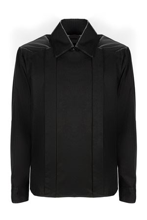 Giacca-Camicia in cotone nero JIL SANDER | J21DL0238J45002001